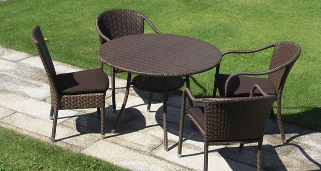 ラタン全天候型家具 ケイラウコード バリ ラウンジチェア 椅子