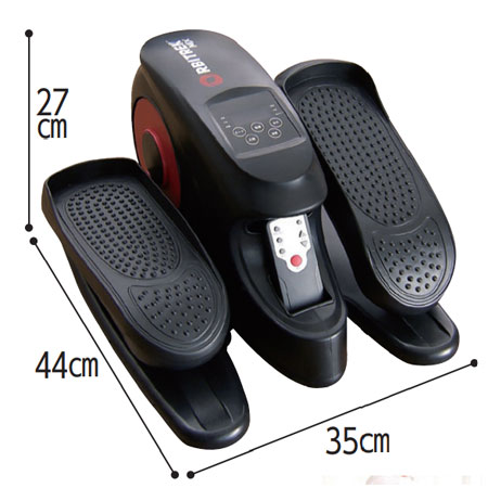 オルビトレックMX 電動歩行マシンの寸法図