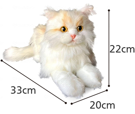 なでなでねこちゃんEX　エレガンスの寸法図