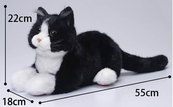 なでなでねこちゃんEX ぬいぐるみ 音声認識人形｜ぬいぐるみ