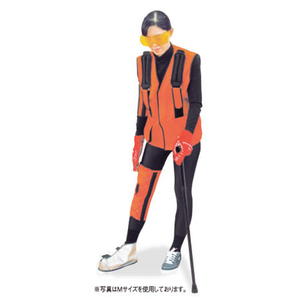 株式会社 特殊衣料 疑似体験ｾｯﾄまなび体　片ﾏﾋ用 3010　L　ｵﾚﾝｼﾞ