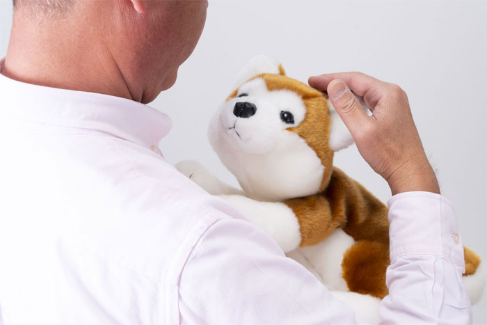 なでなでワンちゃん 秋田犬 Hachi ハチ ぬいぐるみ 人形 介護用品の通販 販売店 品揃え日本最大級 快適空間スクリオ