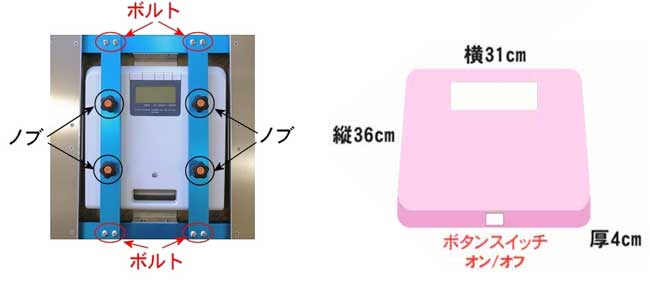 割引価格 介護用品 健康スポーツ用品のタノシニア 店車いす用体重計
