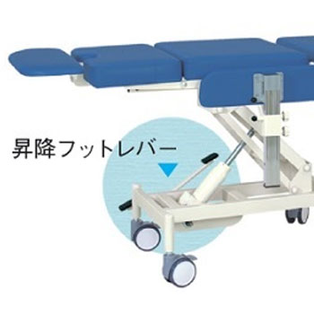 高田ベッド 車イス式油圧ストレッチャー TB-1398
