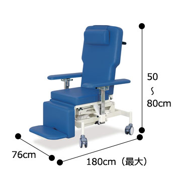 高田ベッド 車イス式油圧ストレッチャー TB-1398
のサイズ