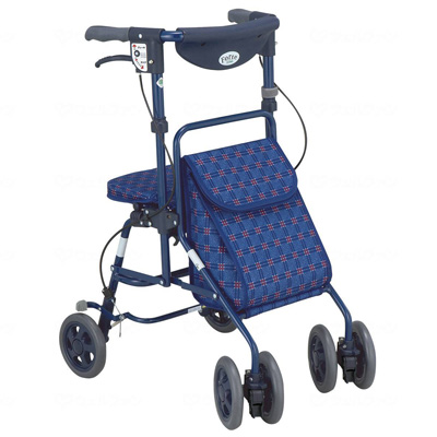 二筋格子ブルー