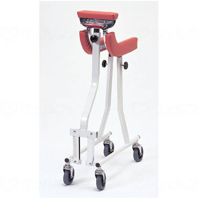 【非課税】室内用 幅広 馬蹄型歩行器 KW17〈コンパクト〉カワムラサイクル 四輪歩行車の説明