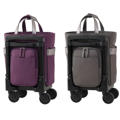 D-671 KANTOU (間道) M-18 スワニー ショッピングカート 4輪ストッパー付の説明