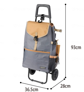 ココロモリー カートチェア レップ ショッピングカート 軽くて丈夫 大容量のサイズ