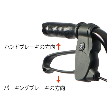 ハッピー2トール抑速ブレーキ2 歩行車の説明