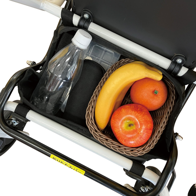 スルーン歩行車 コエル8 抑速付き KOLY8-01WH 折りたためるの説明