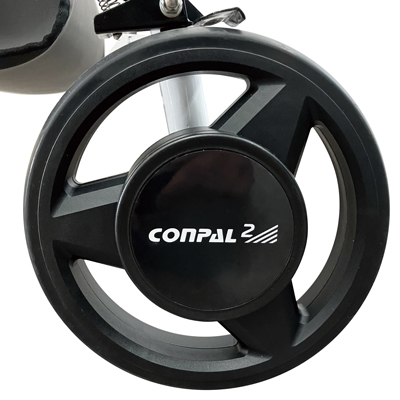 スルーン歩行車 コエル8 抑速付き KOLY8-01WH 折りたためるの説明