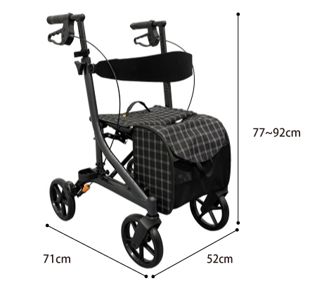 歩行車 NEW ストリーム（ニューストリーム） CB-20Aのサイズ