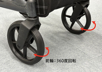 快適なハンドル操作