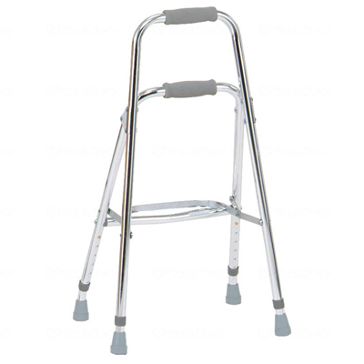 【非課税】アルミ製 サイドウォーカー(MRB-02031) 歩行器 立ち上がり支持 歩行支援用具 ミキ Miki シルバー