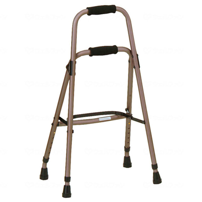 【非課税】アルミ製 サイドウォーカー(MRB-020312) 歩行器 立ち上がり支持 歩行支援用具 ミキ Miki ライトブラウン