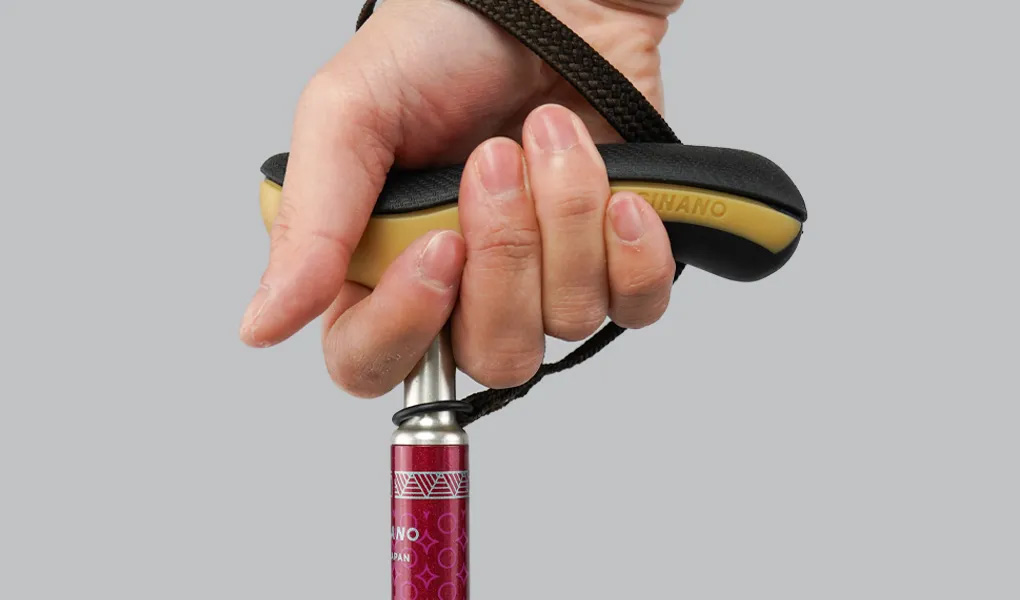 握りやすさを追求したグリップ