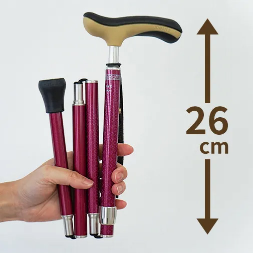 触り心地の良い鹿革グリップ