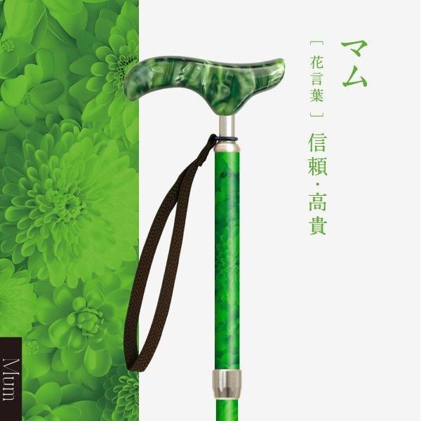ピクチャレスク フラワー 伸縮杖 対応身長146～166cm マム