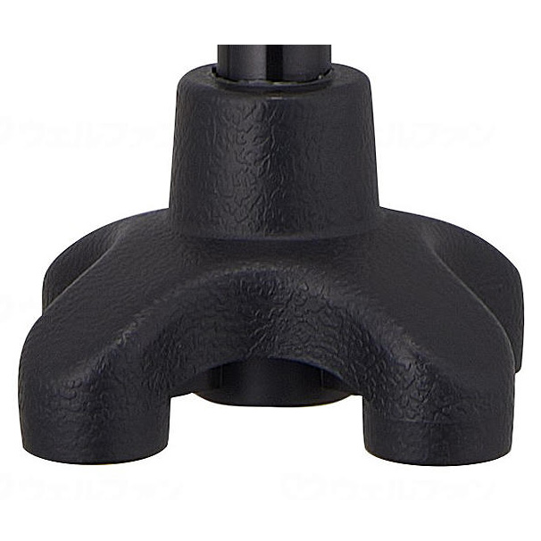 まごころステッキあんしん 杖先4点 伸縮杖 多点杖の説明