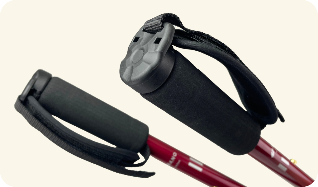 丸型で柔らかいグリップ