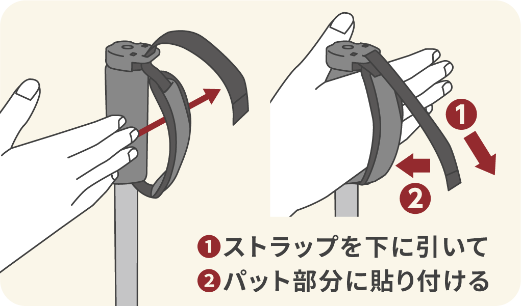 グリップの握り方