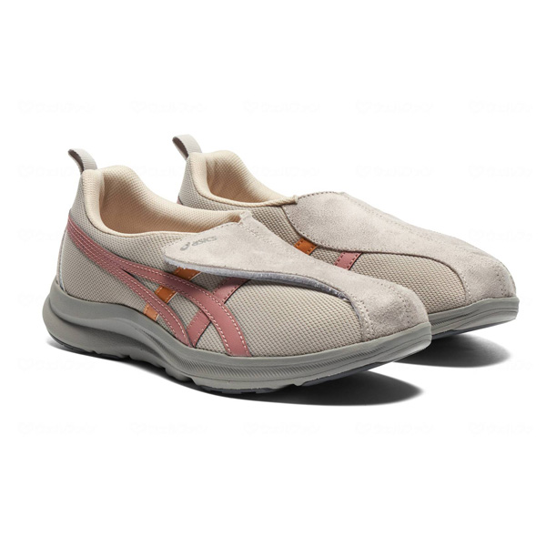 ベージュ×ピンクベージュ