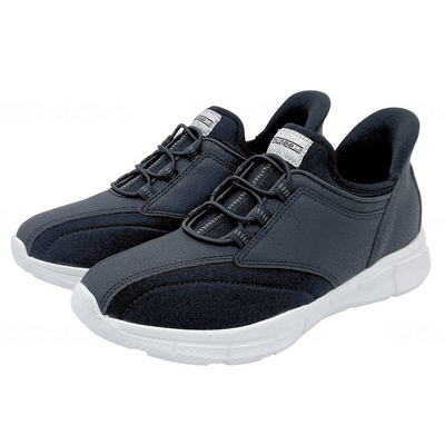 タウニークラブ ライトフリー 屋外 4E 外反母趾・内反小趾 両足販売のカラー　ブラック