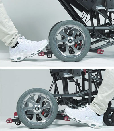 非課税】Modern Rich-style 介助用車椅子 KMD-R12 モダン