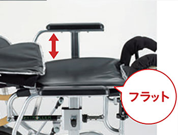 【非課税】介助式 NEXTROLLER®_sp ⅡEV 《エレベーティング》座面昇降型リクライニング式車いす ネクストローラー_シルバーパッケージⅡEV ミキ Mikiの説明