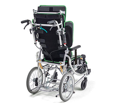 【非課税】介助式 NEXTROLLER®_sp ⅡEV 《エレベーティング》座面昇降型リクライニング式車いす ネクストローラー_シルバーパッケージⅡEV ミキ Mikiの説明