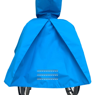 車椅子用レインコート はおるっちゃ ポンチョタイプ V0021AF V0021AG 車椅子用雨具 防雨対策 着脱しやすい設計