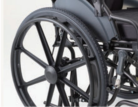 【非課税】自走式 耐荷重130kg KJP-5 シート幅･座面高調節可能 大型車いすモジュールタイプ KJPシリーズ ミキ Mikiの説明
