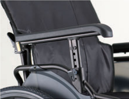 【非課税】自走式 耐荷重130kg KJP-5 シート幅･座面高調節可能 大型車いすモジュールタイプ KJPシリーズ ミキ Mikiの説明