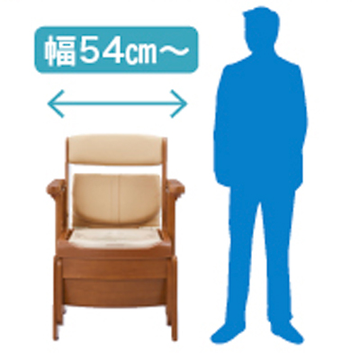 安寿 家具調トイレ セレクトR 自動ラップ2 はねあげタイプ 標準・ソフト・暖房の説明