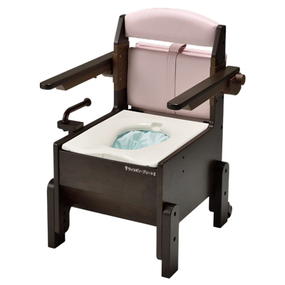 介護用自動ラップ式トイレ ラップポン・プリート2　ベージュ