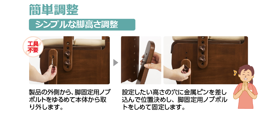 家具調トイレ セレクトS はねあげの説明