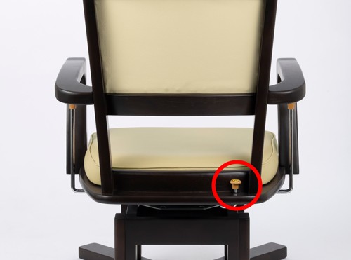 ピタットチェアFit PT-FT25 標準 組立済み 高さ調整の説明