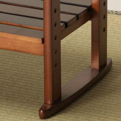 肘付スツール W-5H(NA/DBR) 立ち上がりサポート 玄関 和室 洋室の説明