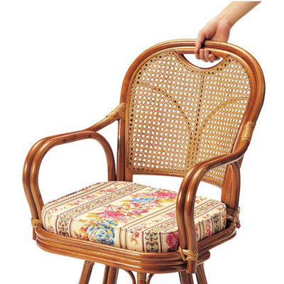 ラタン回転椅子 R-290S R-390S R-440S ラタンチェアの説明