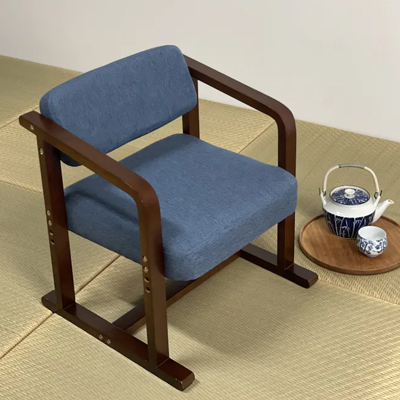 ちょこっとイス LC-11(BR/NV) 座椅子 ローチェアの説明