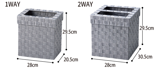 客室用ゴミ箱 K3P-043 K3P-048 抗菌   のサイズ