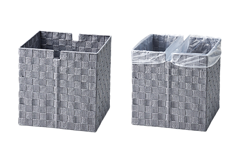 客室用ゴミ箱 K3P-043 K3P-048 抗菌   の説明