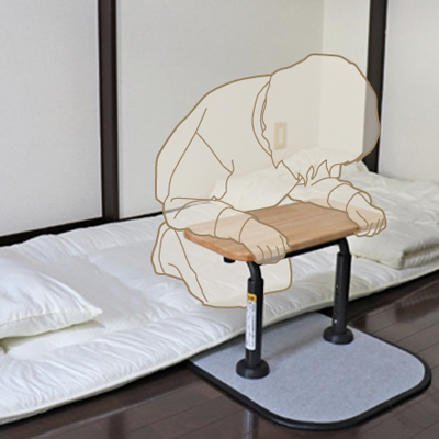 面タッチ 低床(TM-350)・標準(TM-450) 面手すり 組立式の説明