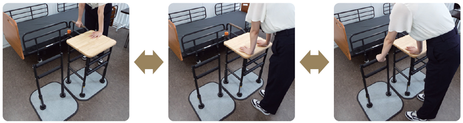 面タッチ・アイランド TM-700 面手すりの説明