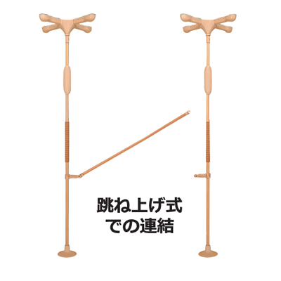 バディーⅠ用 クロスバー 跳ね上げ式の説明