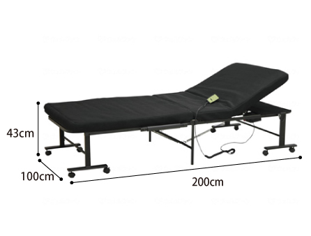 電動収納ベッド SMOT-360 折りたたみのサイズ