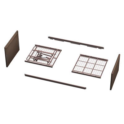 ボトム２分割構造、軽量モデル