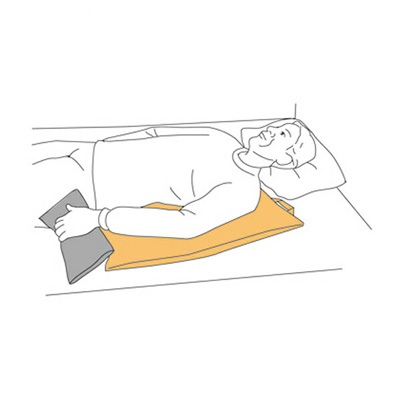 M-ableクッション《S2型 MC-S2》清拭タイプ使用例