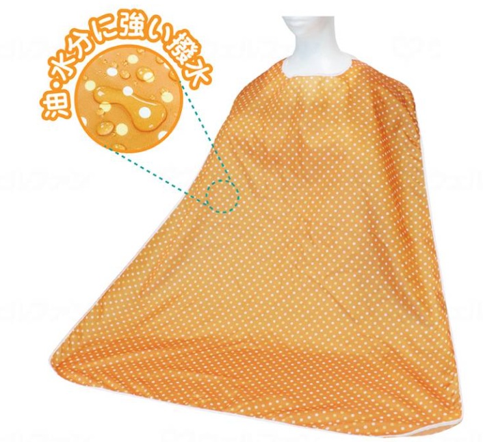 食事用エプロンの説明